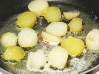 обжарка картошки сваренной в мундирах